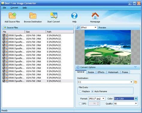 Download Ashampoo Photo Converter 1.01. Resize your photos, apply complex color transformations, and convert your images to any file format you desire.